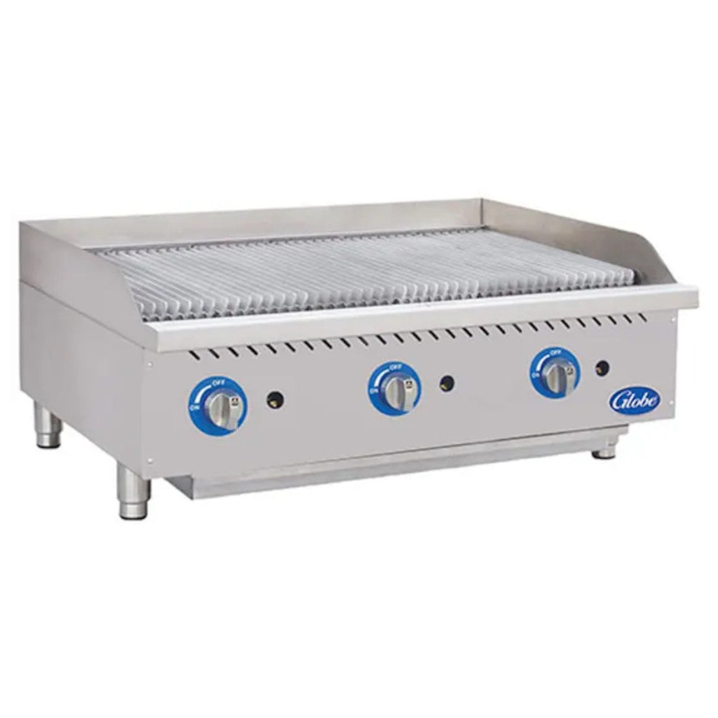 Globe Gas Charbroiler with Cast Iron Radiants - 120,000 BTU - GLGCB36GCR