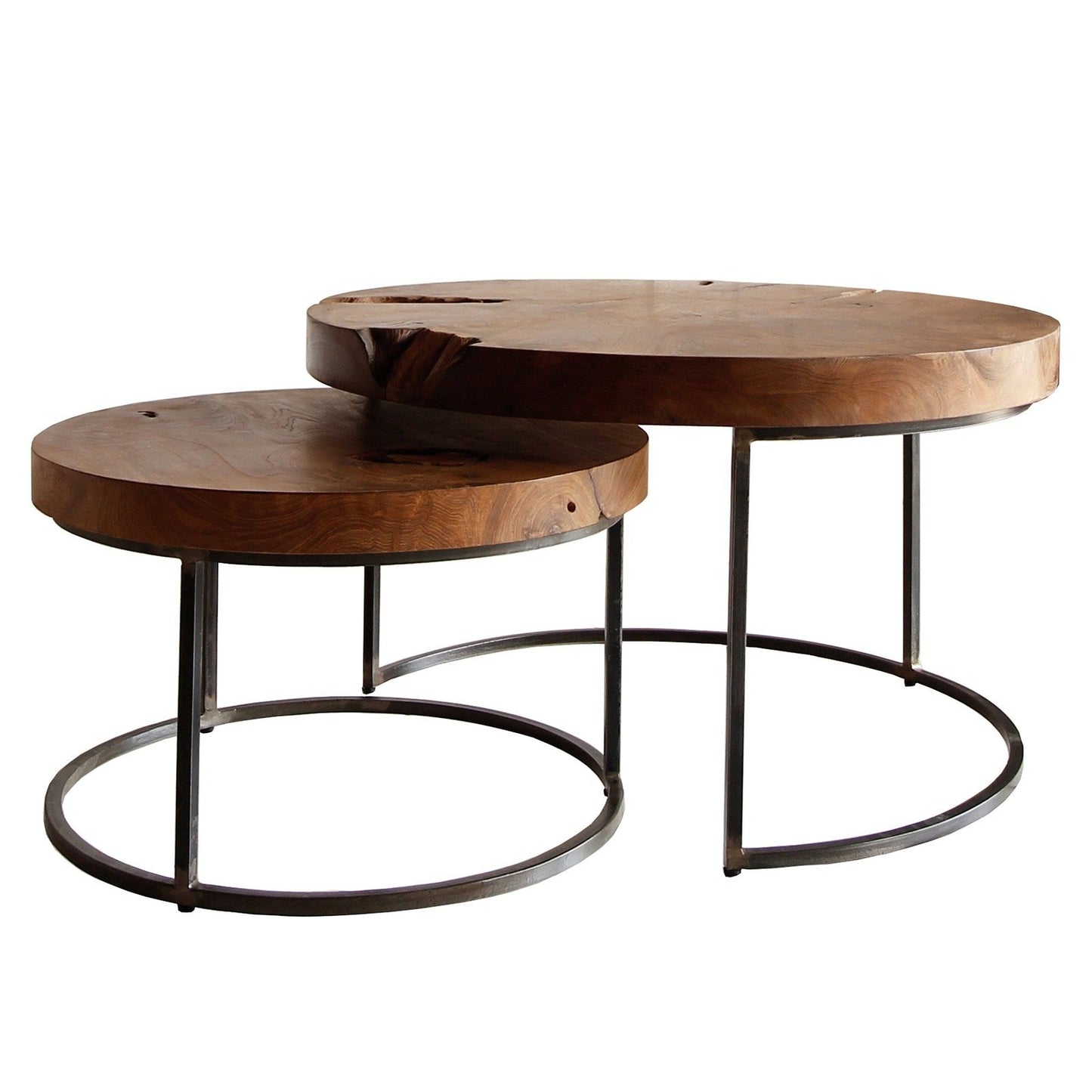 New Pacific Direct Otto Reclaimed Teak Root Coffee Table Set of 2 - 9600022