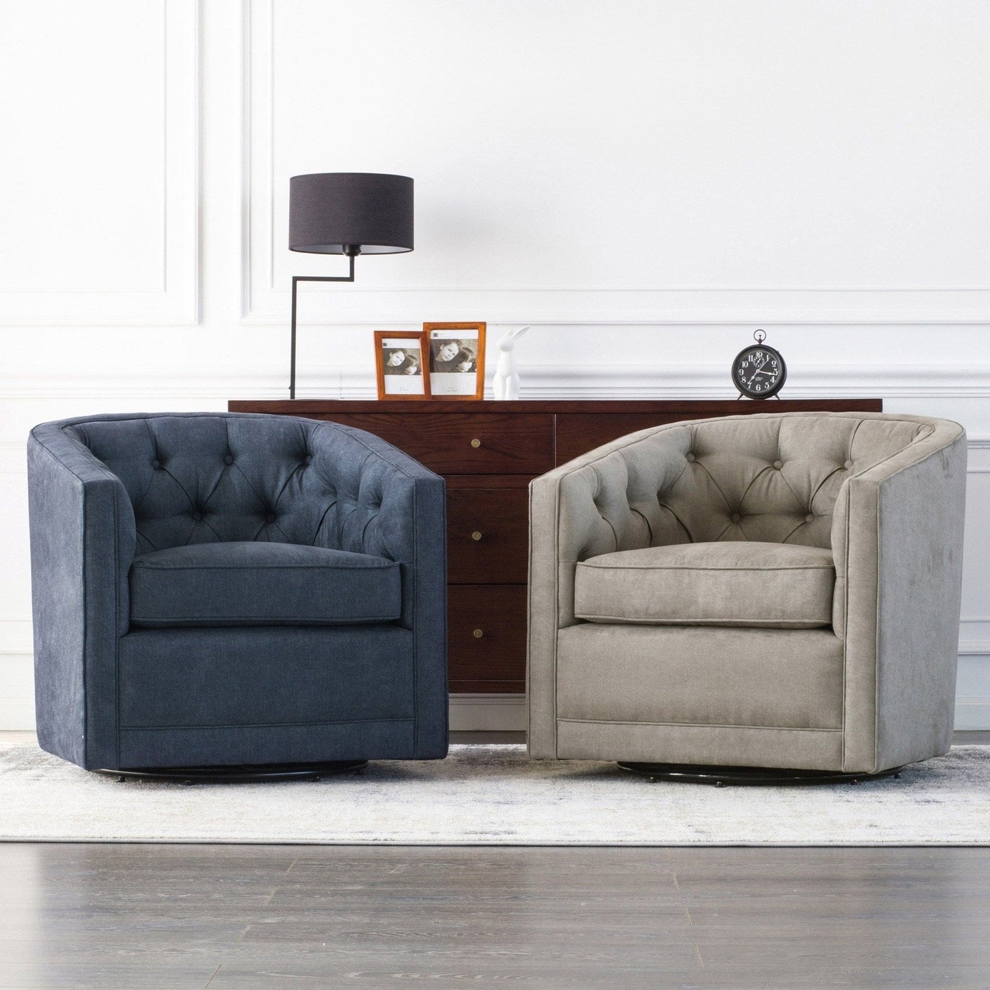 New Pacific Direct Walsh Fabric Swivel Chair - 1900101-158