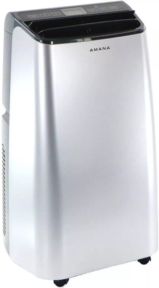 Amana - 12, 000 BTU Portable AC - White/Gray - AMAP121AW-2