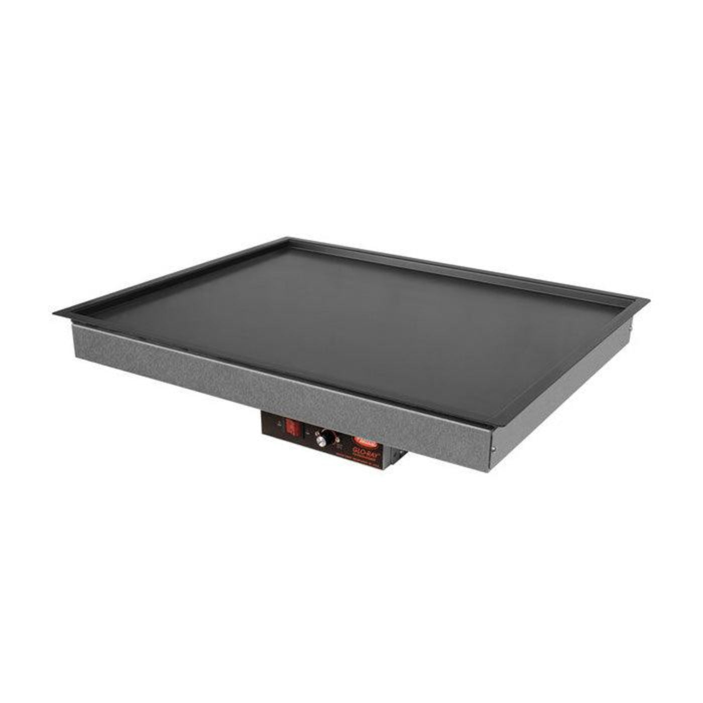 Hatco GRSBF-30-I 31.5" Glo-Ray Built-In Rectangular Aluminum Heated Shelf Food Warmer with Recessed Top- 120V/665W - GRSBF-30-I