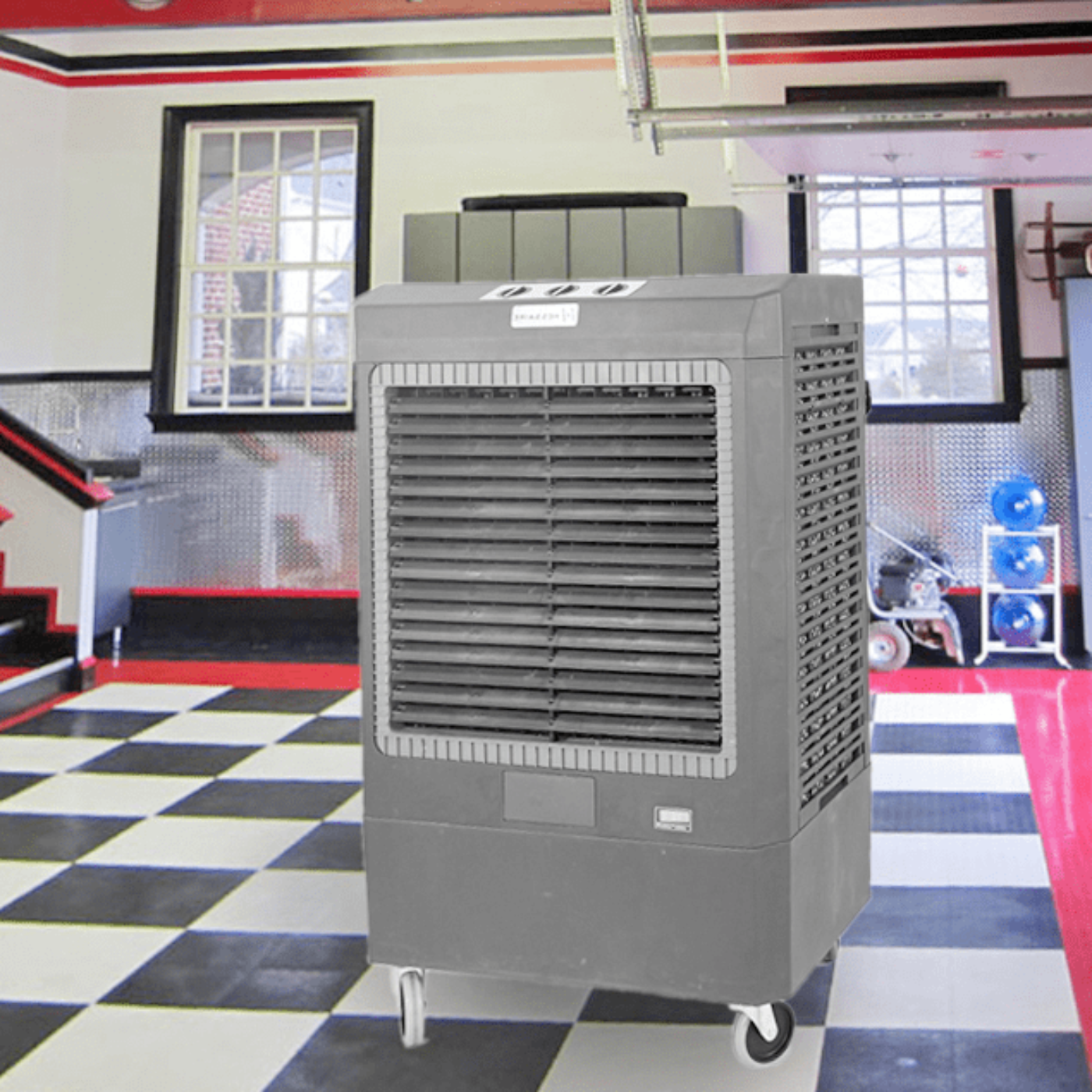 Hessaire Refurbished MC61V-R 5,300 CFM Portable Evaporative Cooler - he16795