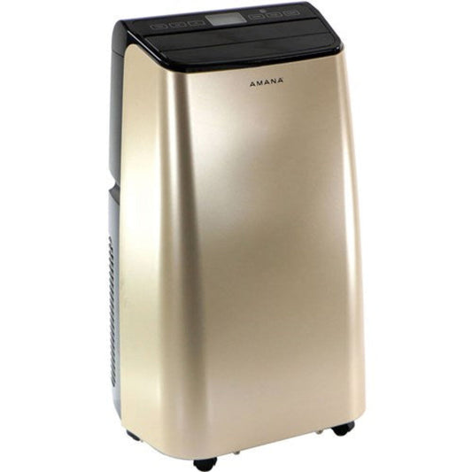 Amana - 10, 000 BTU Portable AC - Black/Gold - AMAP101AD-2
