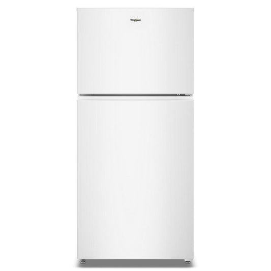WHIRLPOOL Whirlpool 29.5-inch Wide Top Freezer Refrigerator with Total Coverage Cooling- 19.3 Cu. Ft. White - WRTX3019SW