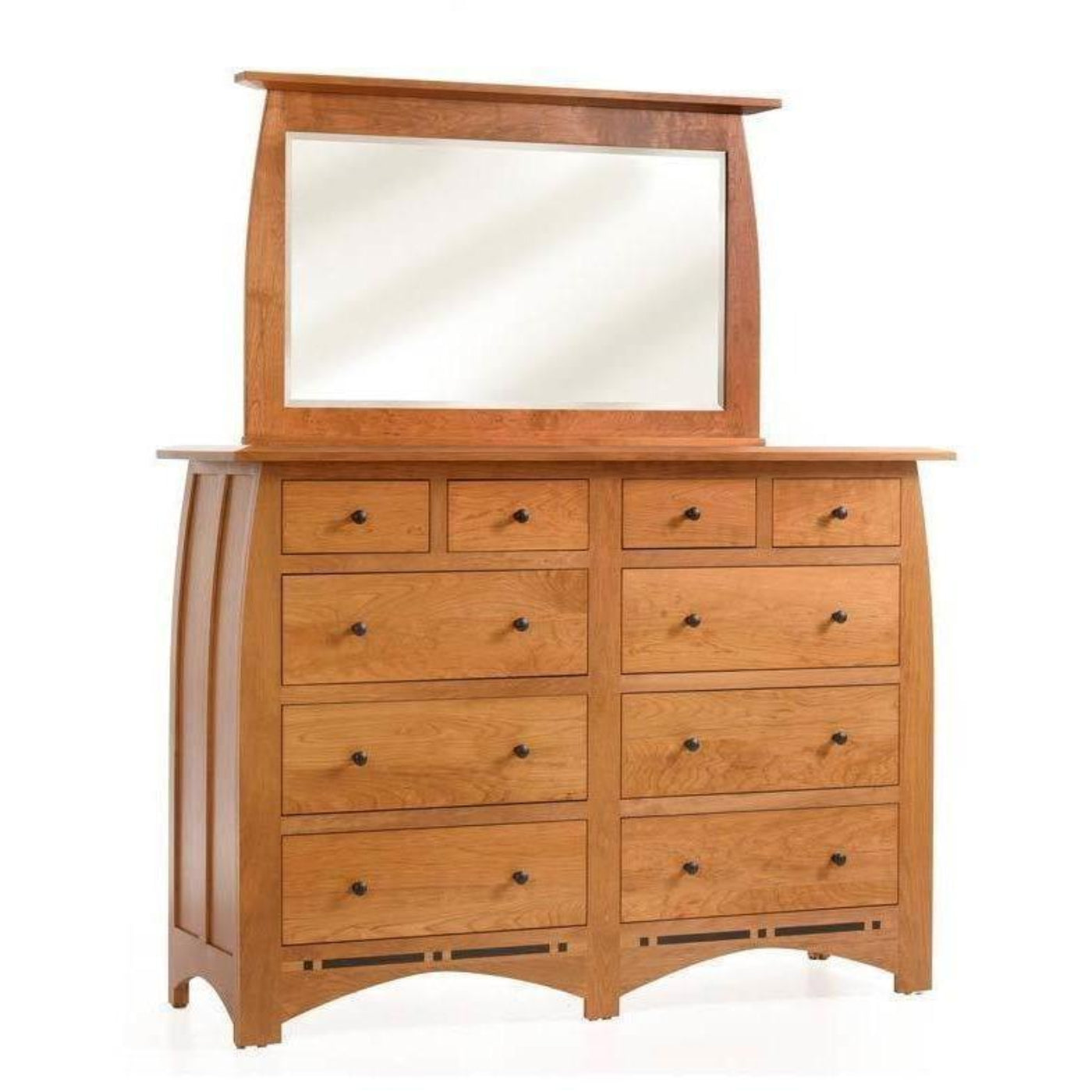 QW Amish Millcraft Vineyard High Dresser w/ Optional Mirror - MDT66DR