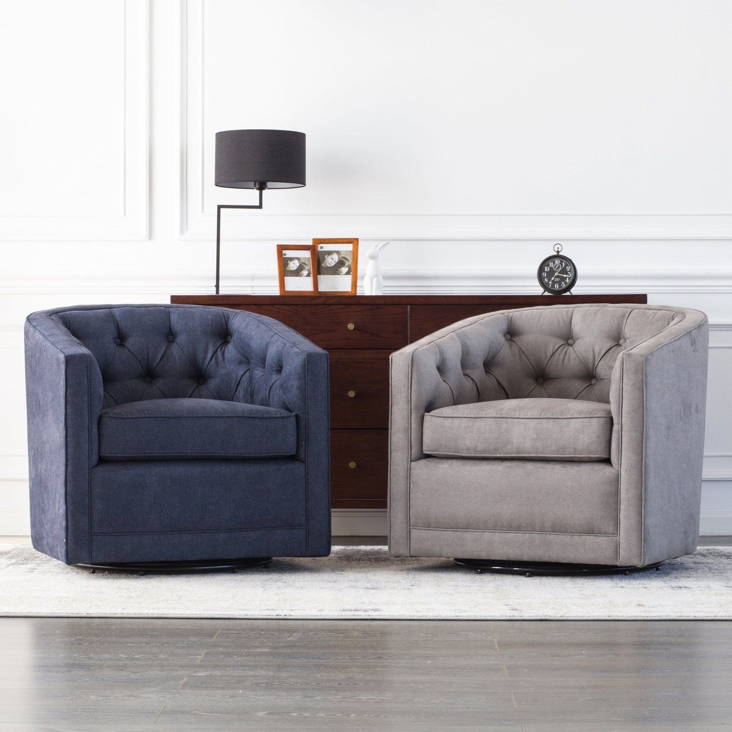 New Pacific Direct Walsh Fabric Swivel Chair - 1900101-157