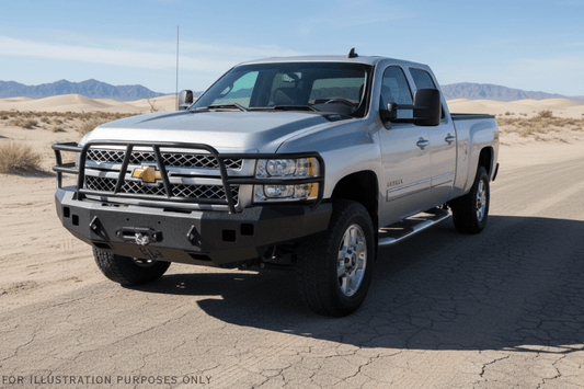 2014 Chevy Silverado 2500HD Overland Adventure Kit - Hammerhead Armor + Warn Winch + Truxedo Rack + ARB Rooftop Tent