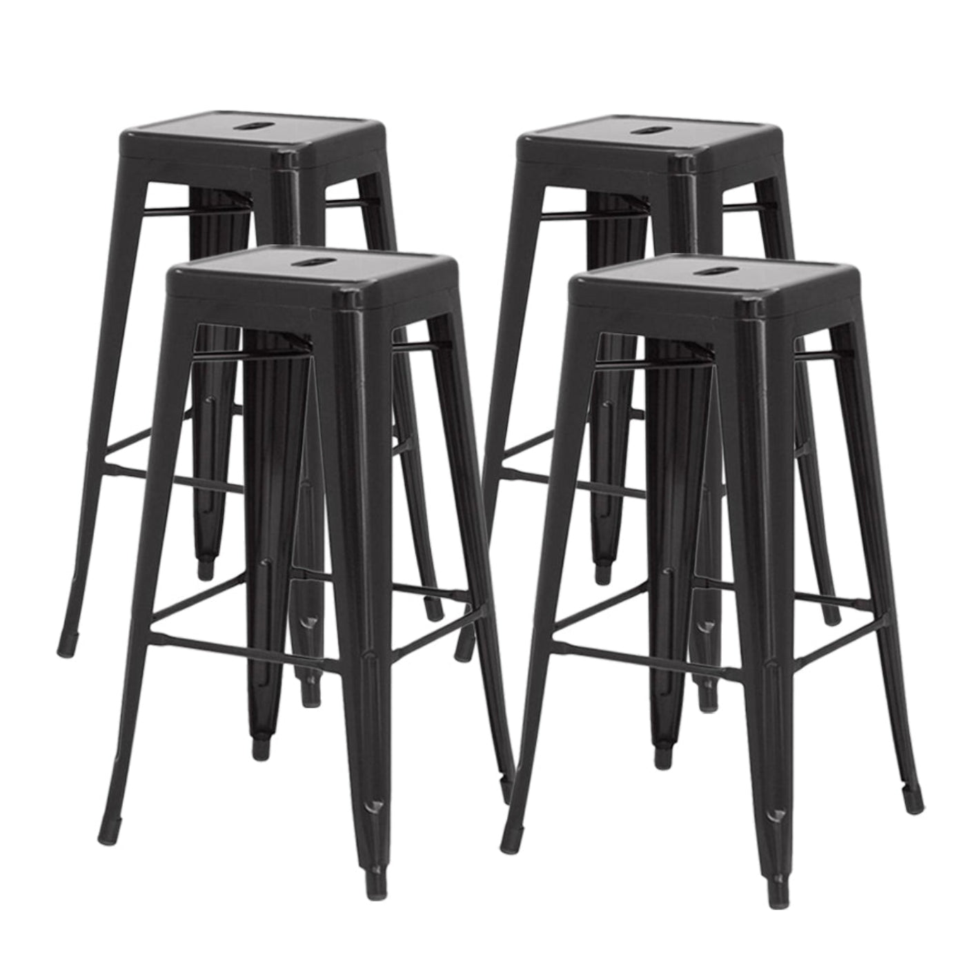 New Pacific Direct Metropolis Metal Backless Counter Stool, (Set of 4) - 938626-B