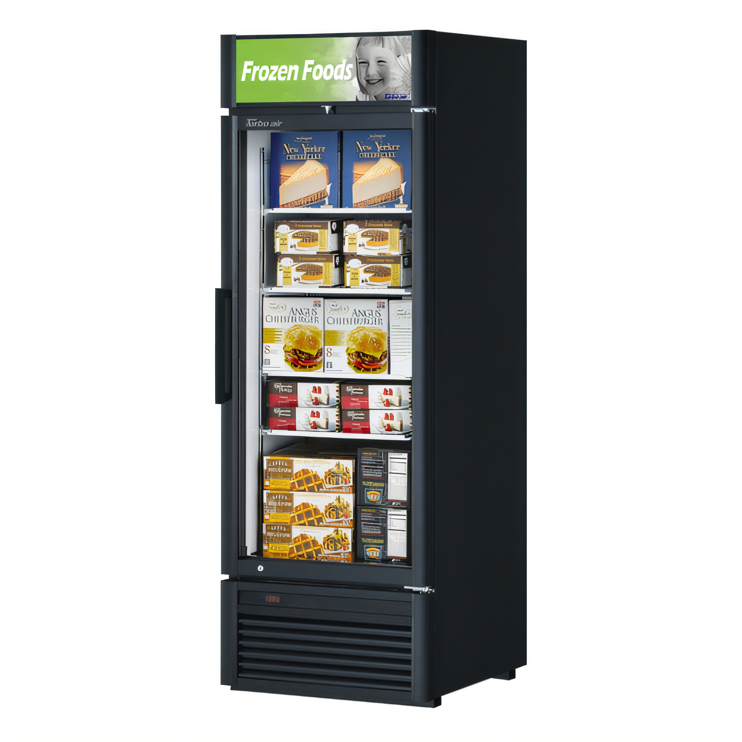 Turbo Air Super Deluxe Glass Door Merchandisers - TGF-23SD-N