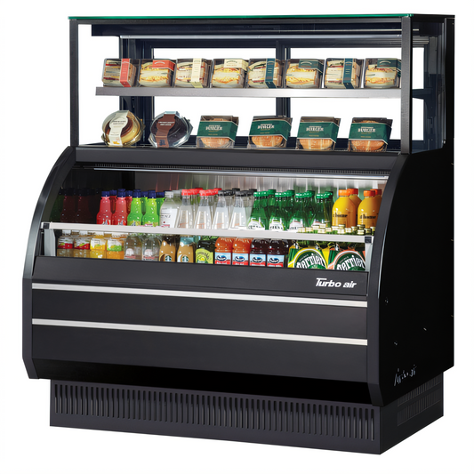 Turbo Air TOM-W-50SB-UF-N Open-Air Coolers - TOM-W-50SB-UF-N