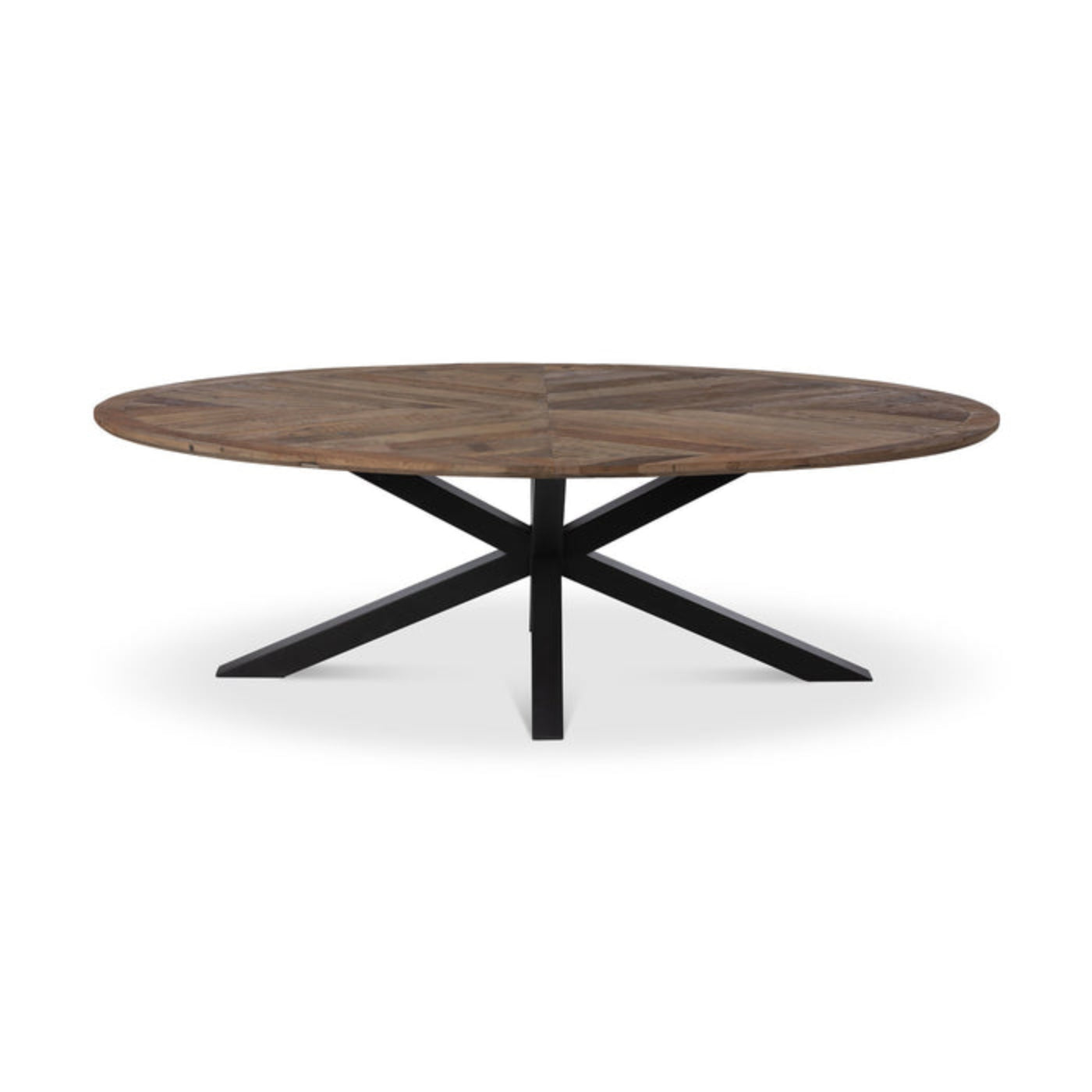 Park Hill Nolan Crossed Leg Oval Dining Table - EFT26157