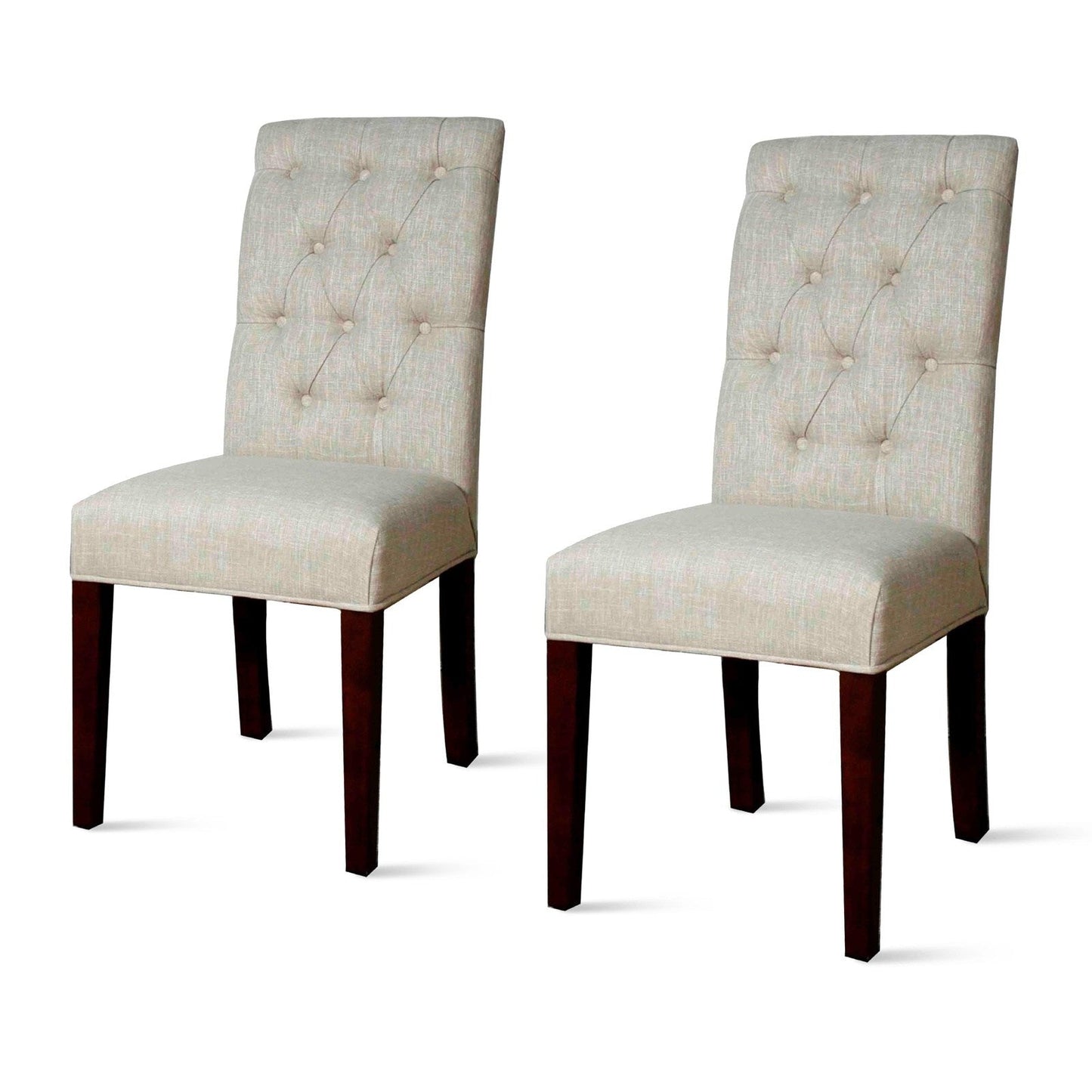 New Pacific Direct Gwendoline Tufted Side Chair, (Set of 2) - 398339-RI