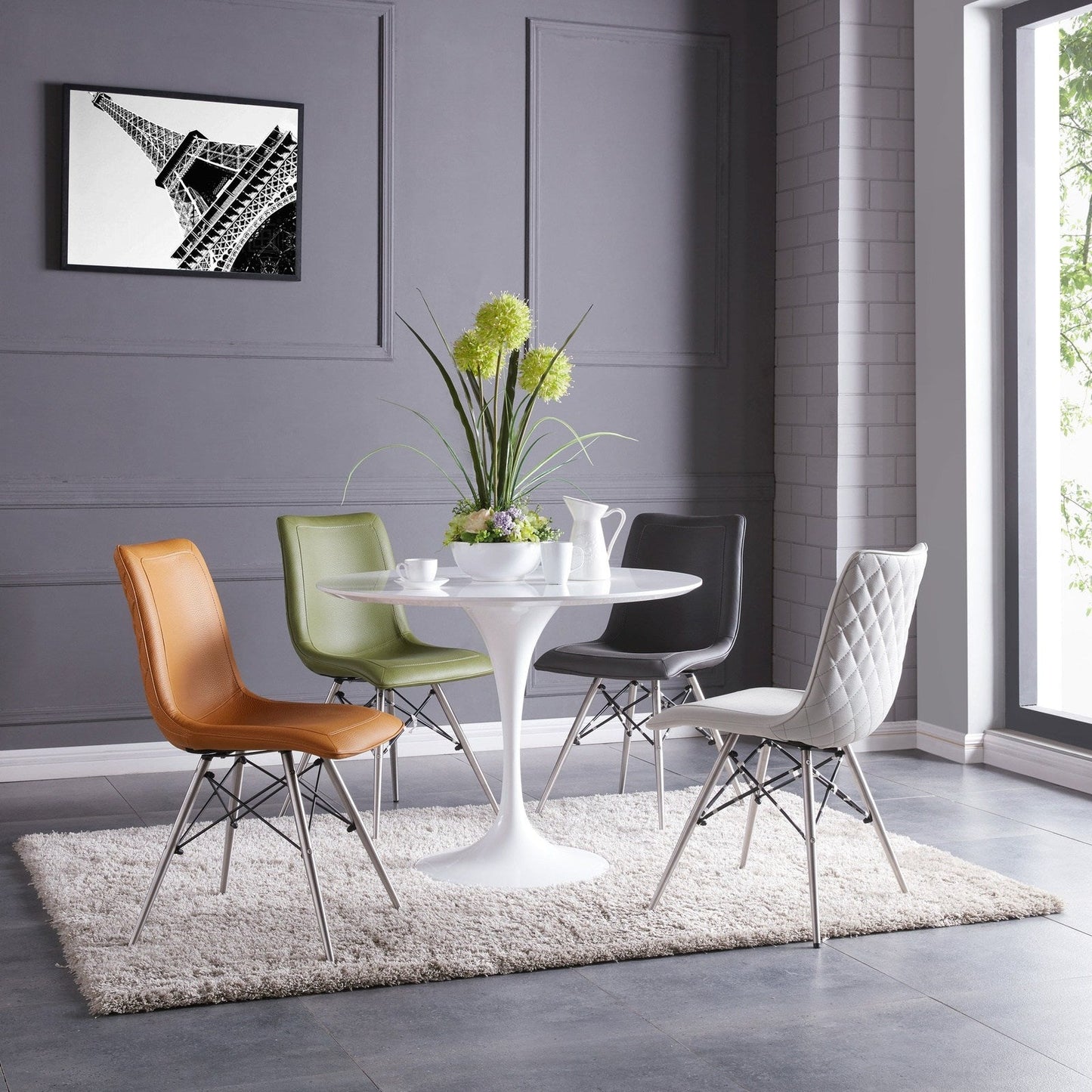New Pacific Direct Allie 39" Round Table - 6300003-W