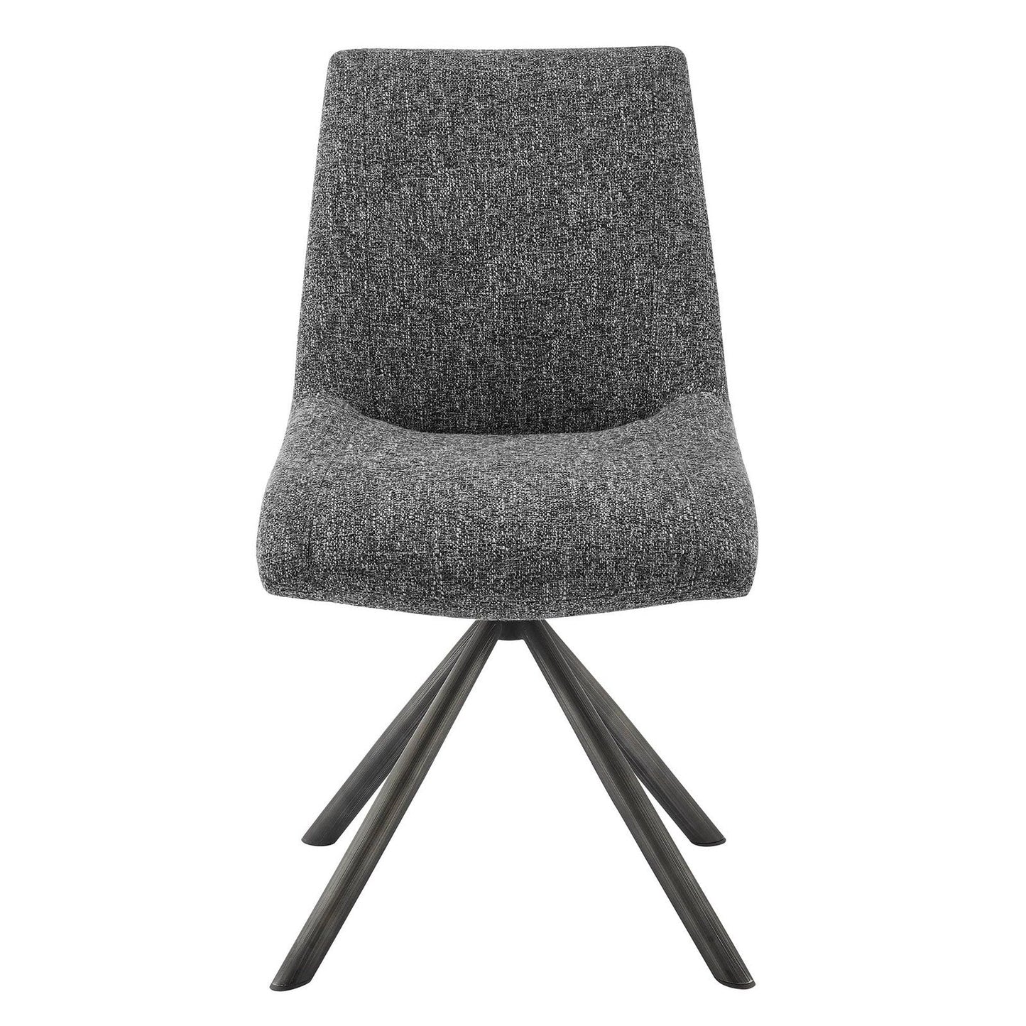 New Pacific Direct Viona Fabric Swivel Dining Side Chair (Seat), (Set of 2) 1060019-219 - 1060019-219