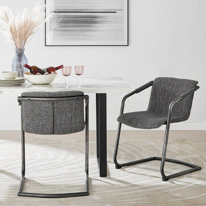 New Pacific Direct Indy Fabric Dining Side Chair, (Set of 2) 1060029-219 - 1060029-219