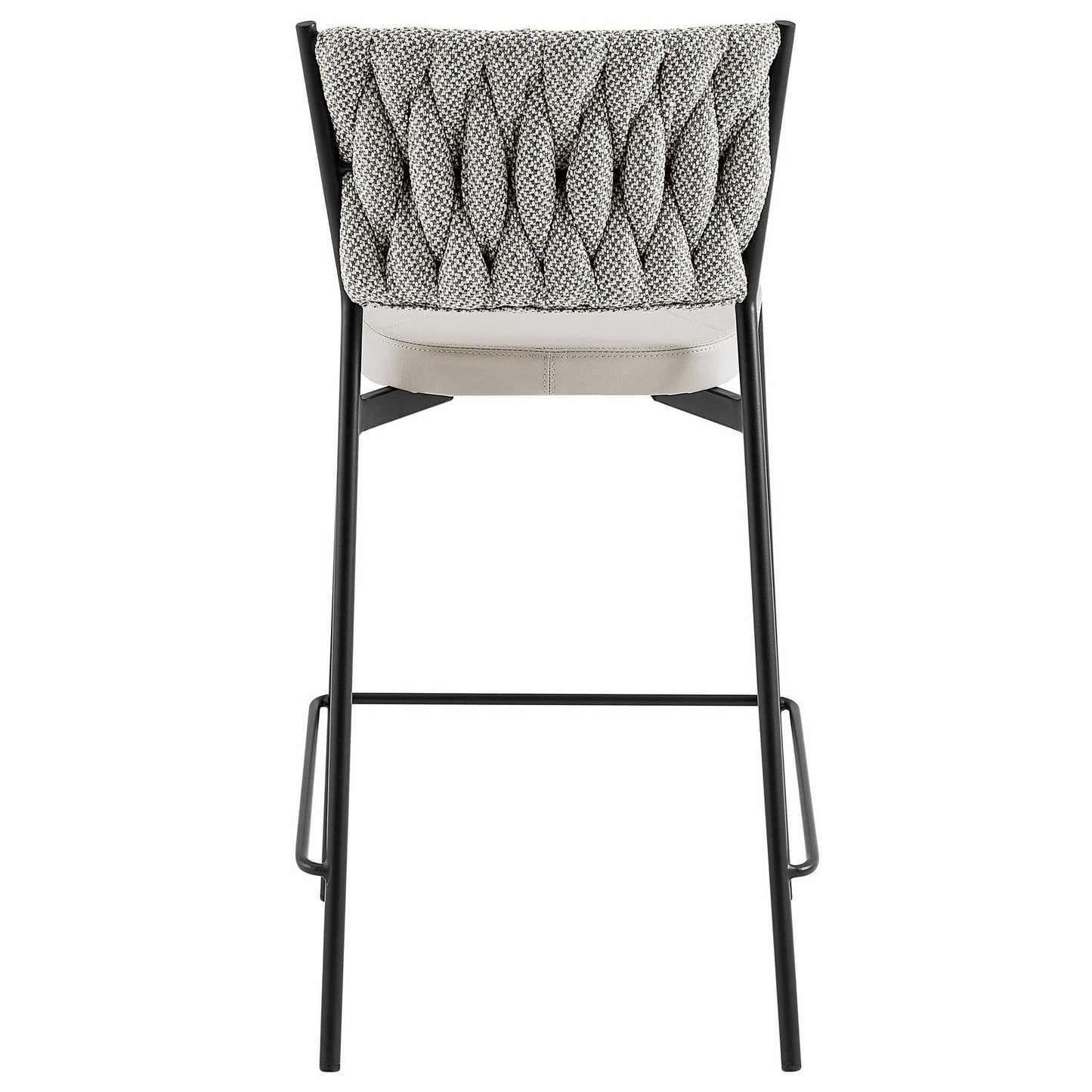 New Pacific Direct Leander Fabric/ PU Counter Stool, (Set of 4)  - 1240015-5006