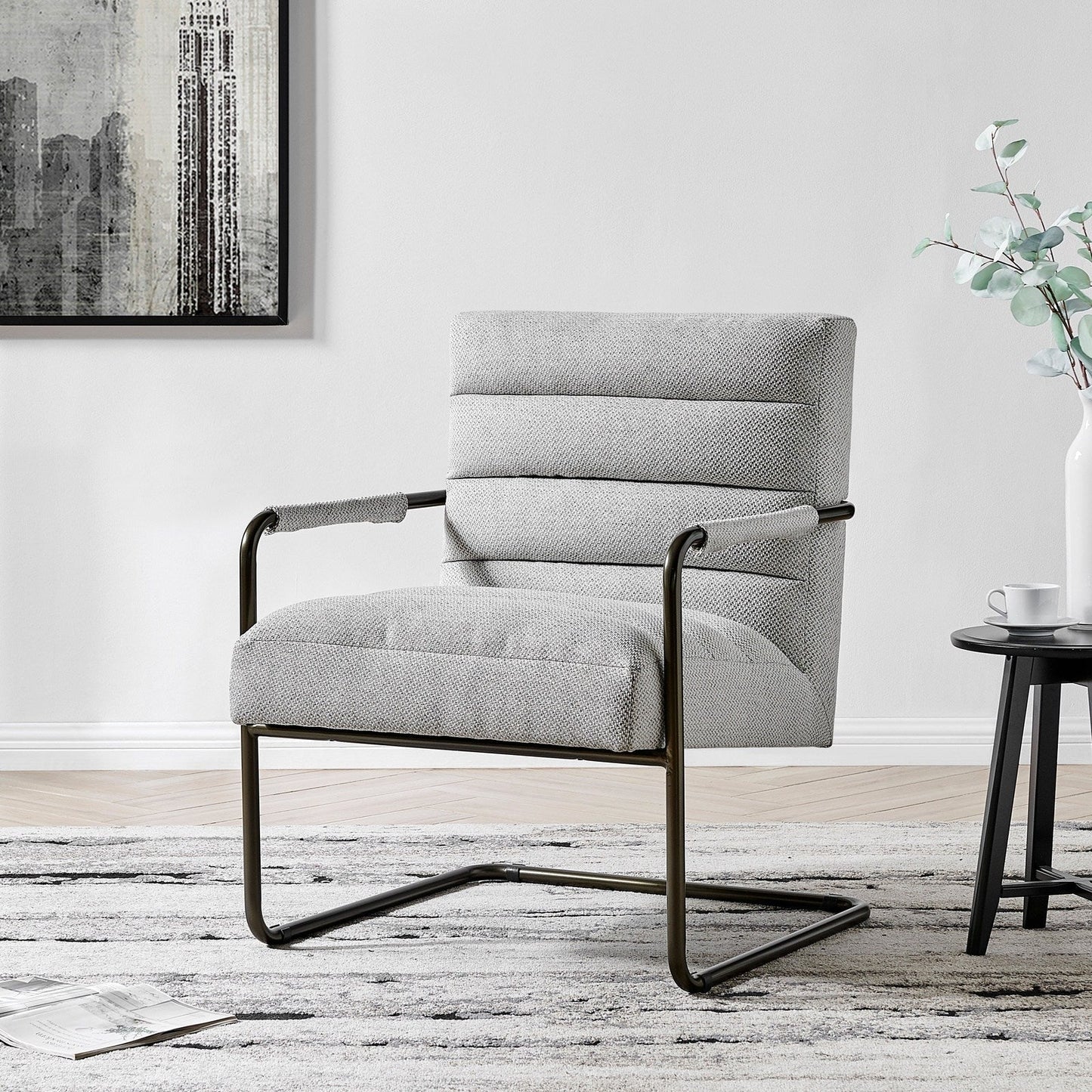 New Pacific Direct Peyton Fabric Accent Arm Chair   - 1250022-410