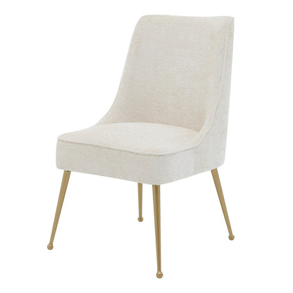 New Pacific Direct Cedric KD Fabric Dining Side Chair Gold Legs, (Set of 2) -  1250024-567