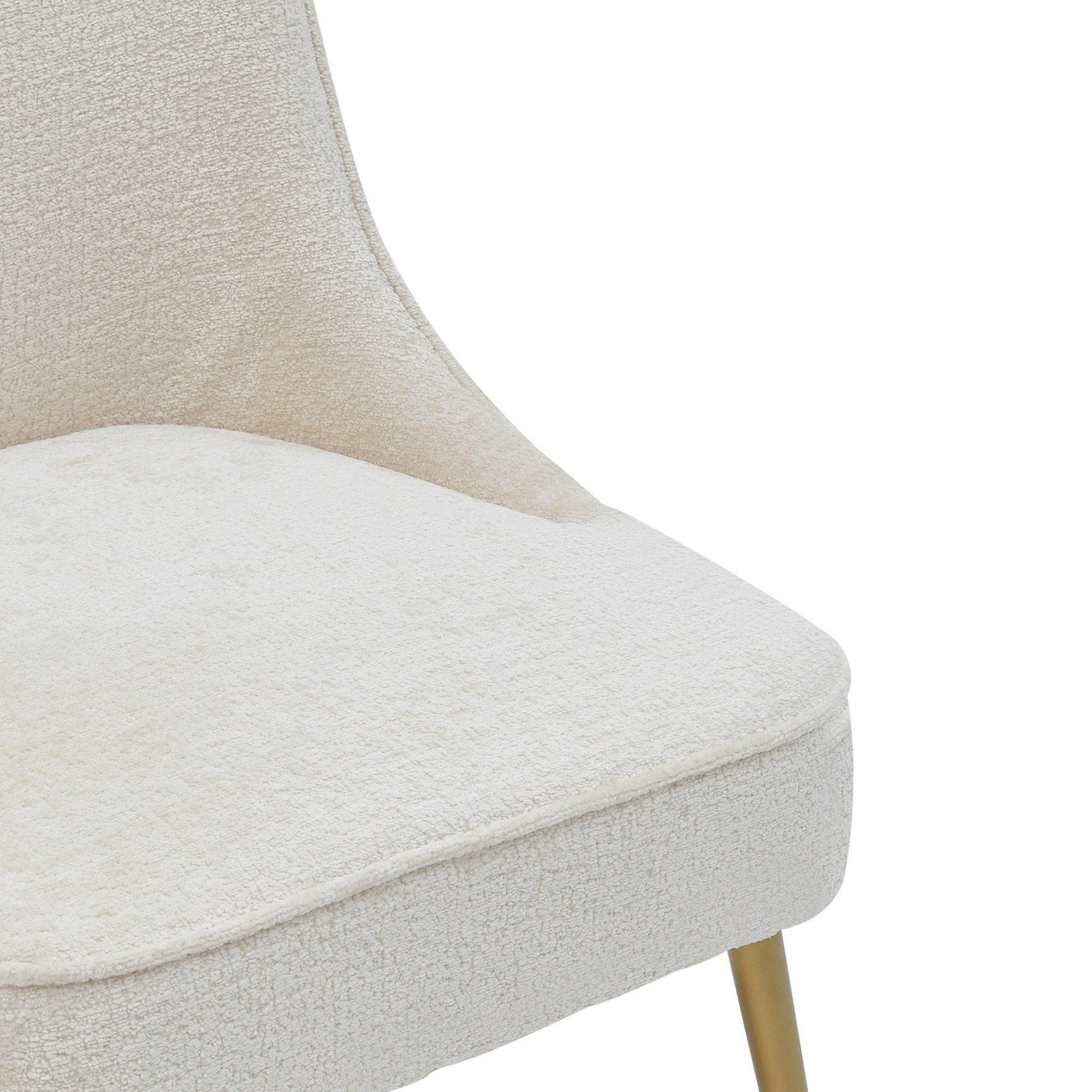 New Pacific Direct Cedric KD Fabric Dining Side Chair Gold Legs, (Set of 2) -  1250024-567