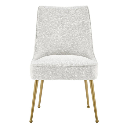 New Pacific Direct Cedric Fabric Dining Side Chair Gold Legs, (Set of 2) -  1250026-563