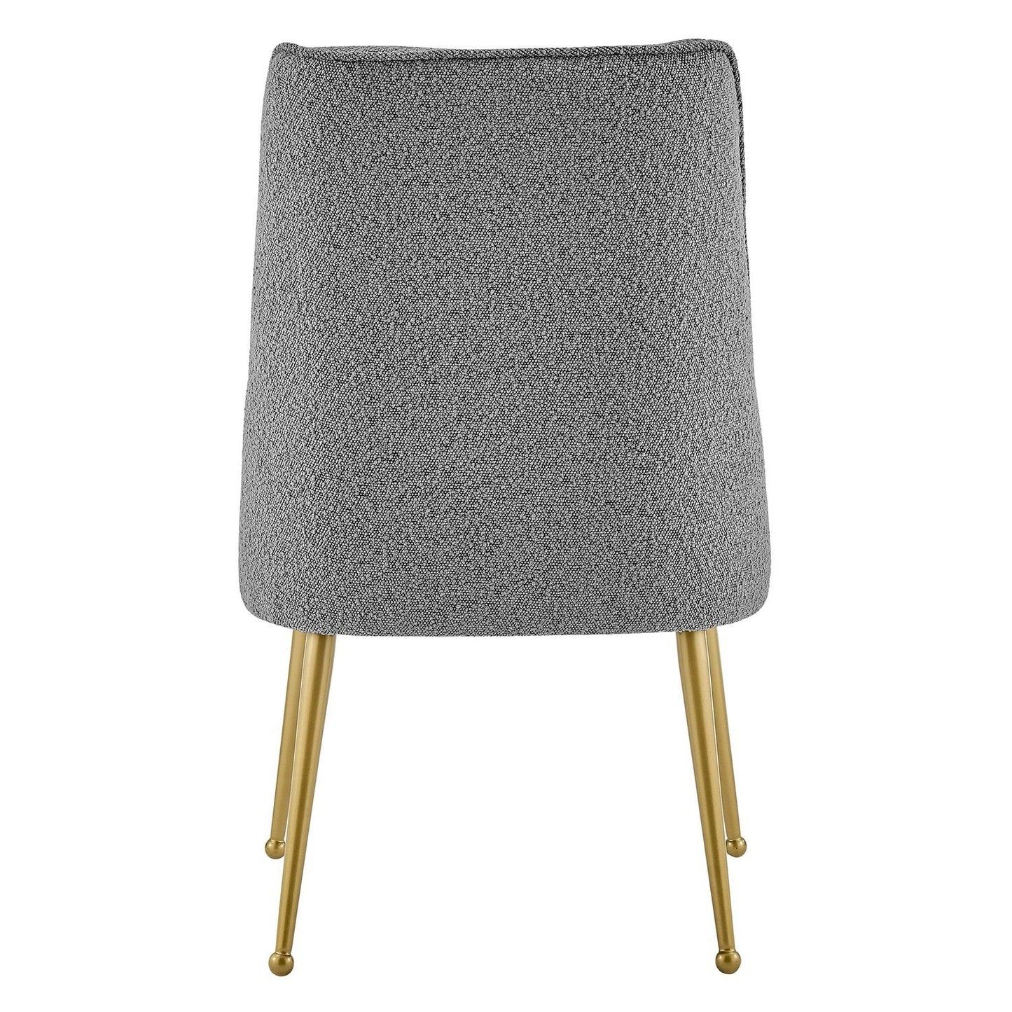 New Pacific Direct Cedric Fabric Dining Side Chair Gold Legs, (Set of 2)  - 1250026-564