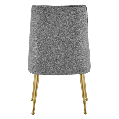 New Pacific Direct Cedric Fabric Dining Side Chair Gold Legs, (Set of 2)  - 1250026-564