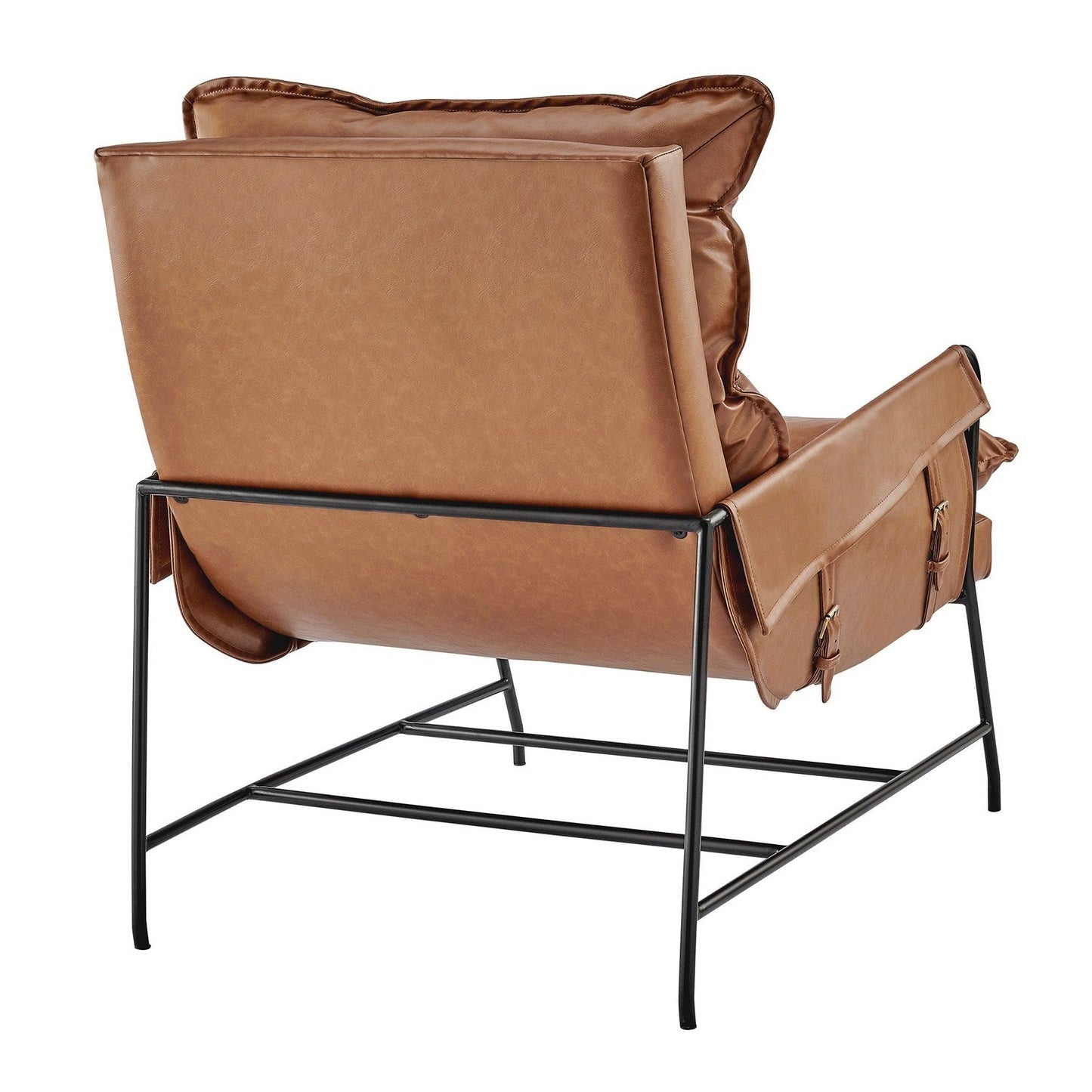 New Pacific Direct Thierry PU Accent Arm Chair  - 1250030-VCD