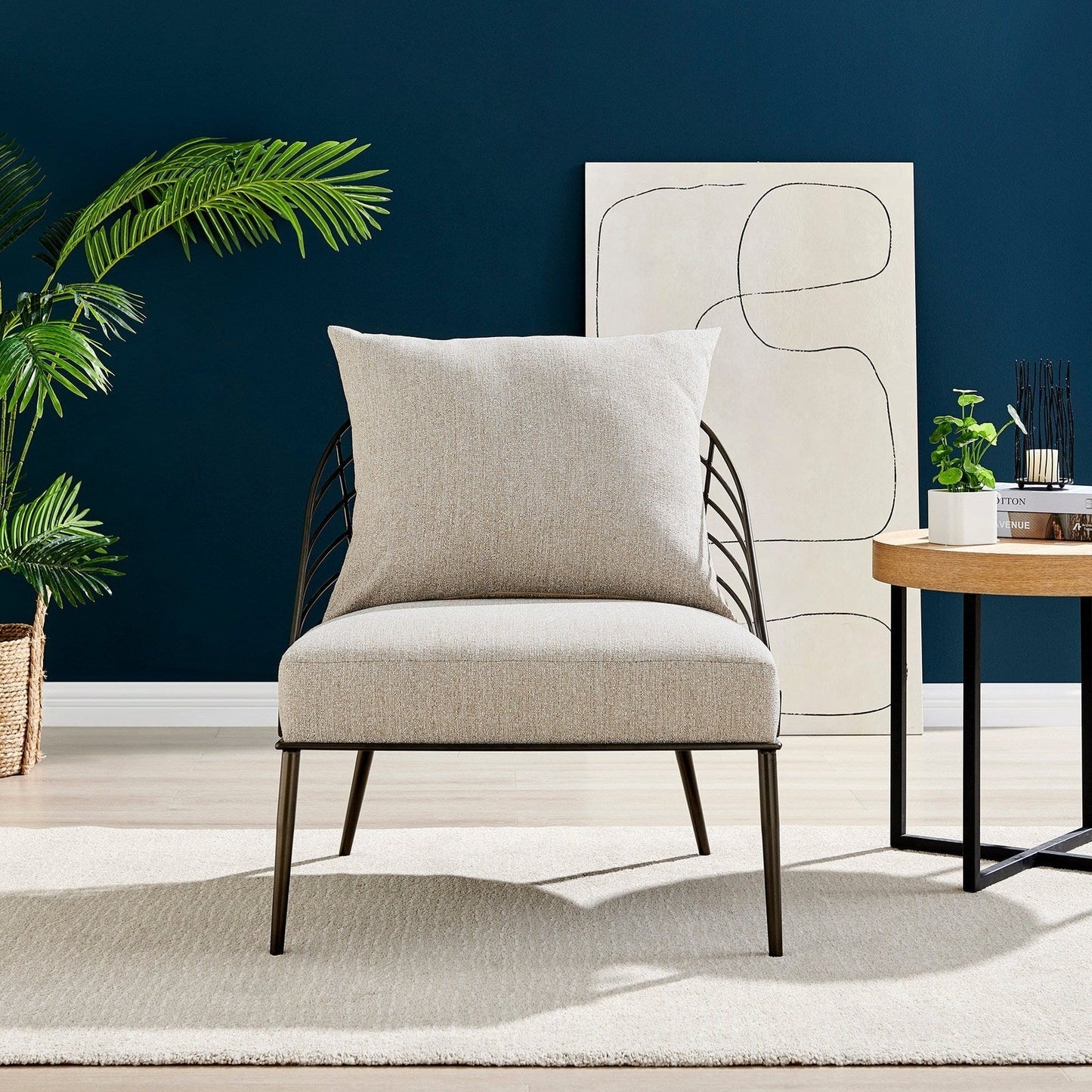 New Pacific Direct Kelby Fabric Accent Chair  - 1250034-579