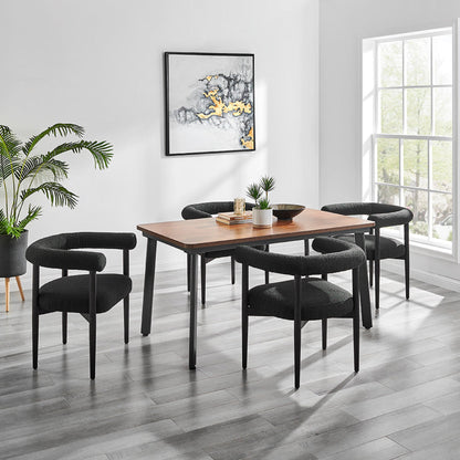 New Pacific Direct Keanu Fabric Dining Side Chair 1250038-576  - 1250038-576