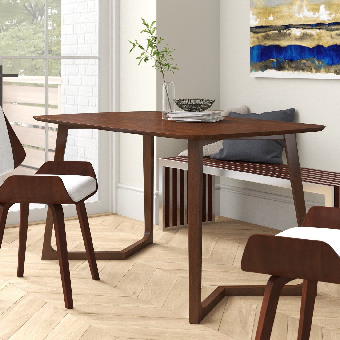 New Pacific Direct Paddington Rectangular Dining Table -  1320006