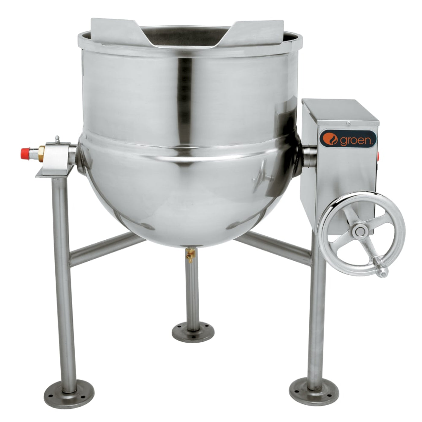 Globe  Groen DL-40, INA/2 Direct Steam 40-Gallon Kettle/Cooker Mixer - GRDL40INA2