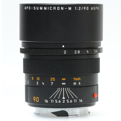 Leica 90mm f2 APO-Summicron-M Asph, Black 3955295