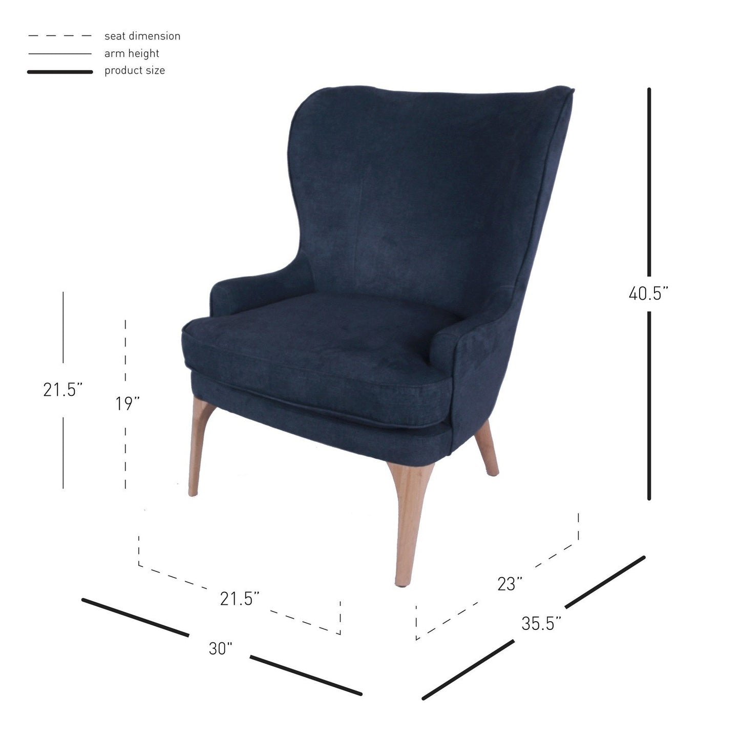 New Pacific Direct Bjorn Fabric Accent Chair -  1900092-157