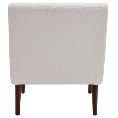 New Pacific Direct Alexis Faux Fur Fabric Chair  - 1900134-408