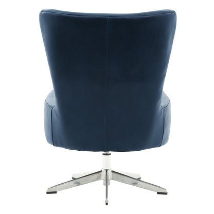 New Pacific Direct Arya Top Grain Leather Swivel Chair -  1900154-429