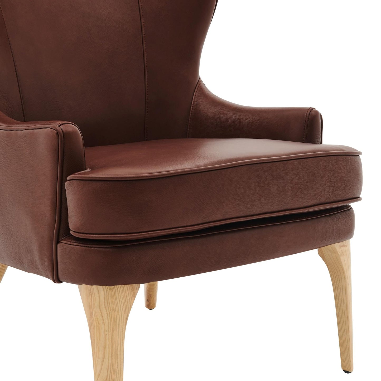 New Pacific Direct Bjorn Top Grain Leather Accent Chair  - 1900155-426