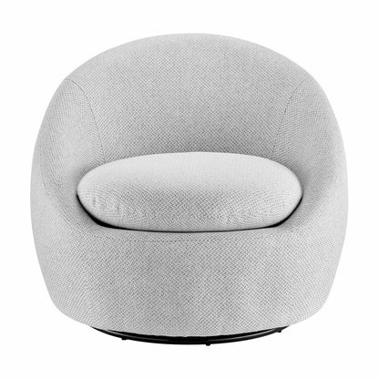 New Pacific Direct Adelmo Fabric Swivel Accent Chair 1900189-410 - 1900189-410
