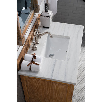 James Martin Vanities Savannah 36" Driftwood Single Vanity - 238-104-5511-3AF