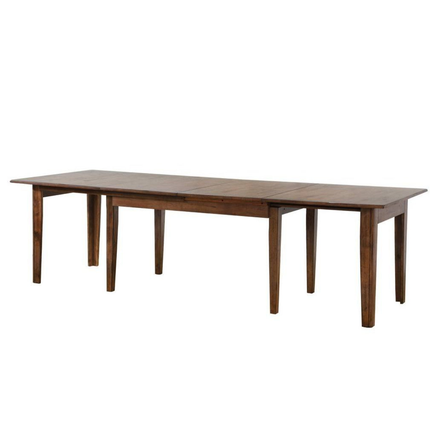 Sunset Trading Simply Brook 10 Piece 134" Rectangular Extendable Table Dining Set | Sideboard | Amish Brown | Seats 12 -  DLU-BR134-AMSB10PC