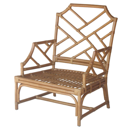 New Pacific Direct Kara Rattan Accent Arm Chair - 2400043-CB