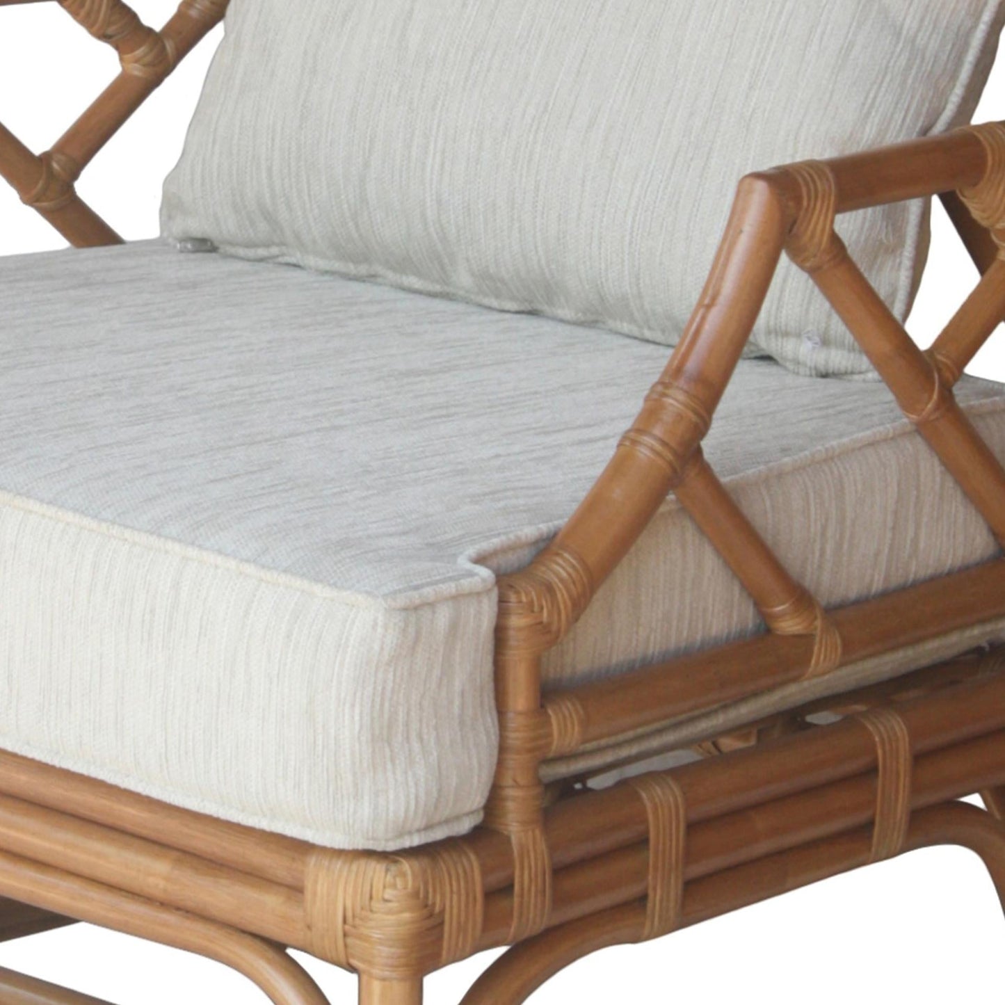 New Pacific Direct Kara Rattan Accent Arm Chair - 2400043-CB