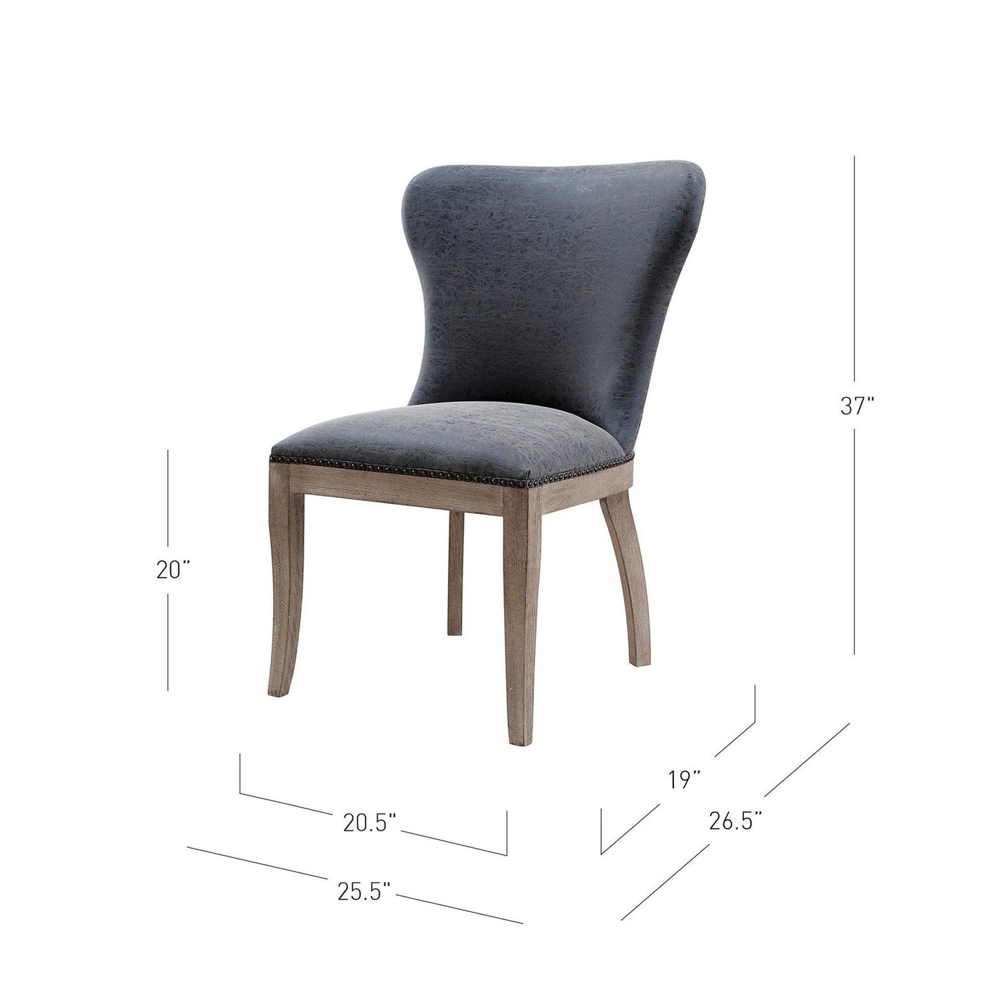 New Pacific Direct Dorsey Chair, (Set of 2) 3900019-NCL - 3900019-NCL