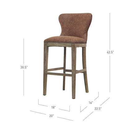 New Pacific Direct Dorsey Bar Stool 3900021-NCE - 3900021-NCE