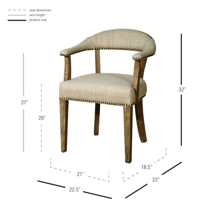 New Pacific Direct Bernadette Chair  - 398131-RI