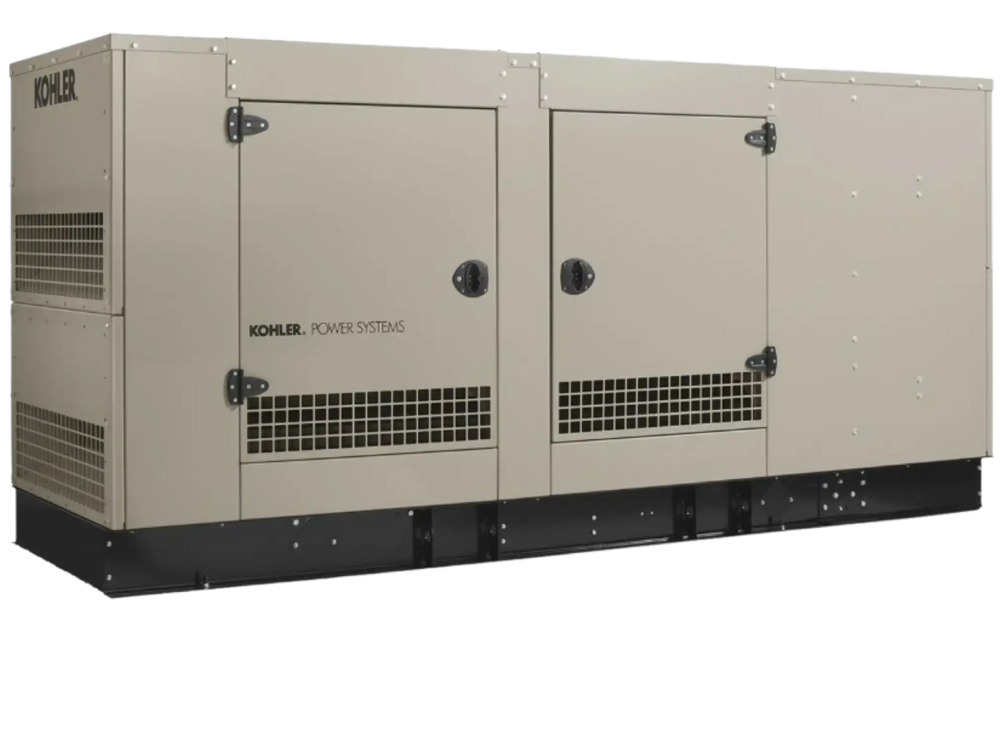 Kohler  150KW 120/240V Single Phase Standby Generator Steel New - 150ERESC-QS8