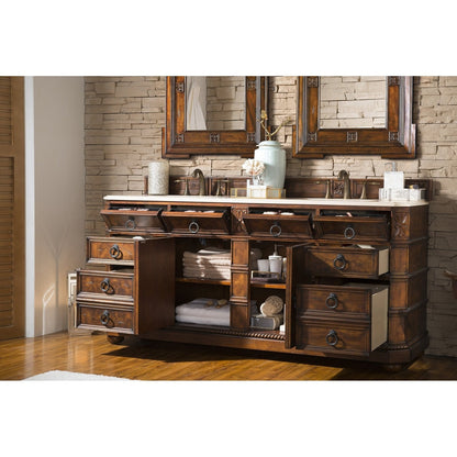 James Martin Vanities Regent 71" Double Vanity - 202-V71-ENB-GB
