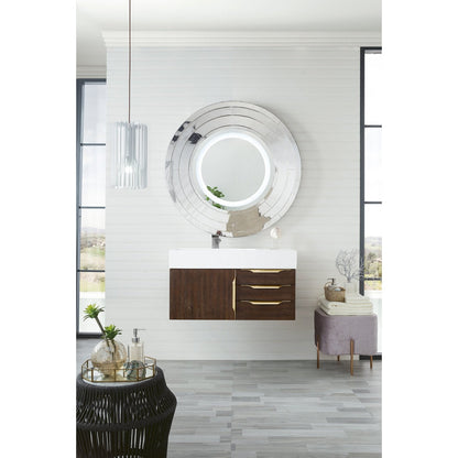 James Martin Vanities Mercer Island 36" Single Vanity - 389-V36-AGR-G-DGG