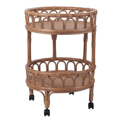 New Pacific Direct Dijon Rattan Cart -  4900032