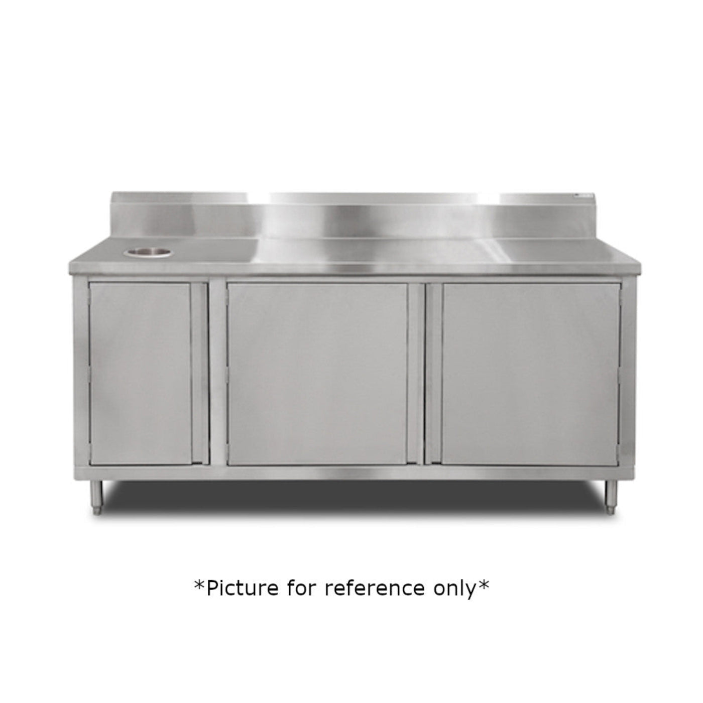 John Boos 4BU4R5-3660-R Work Table with Cabinet Base - JB4BU4R53660R