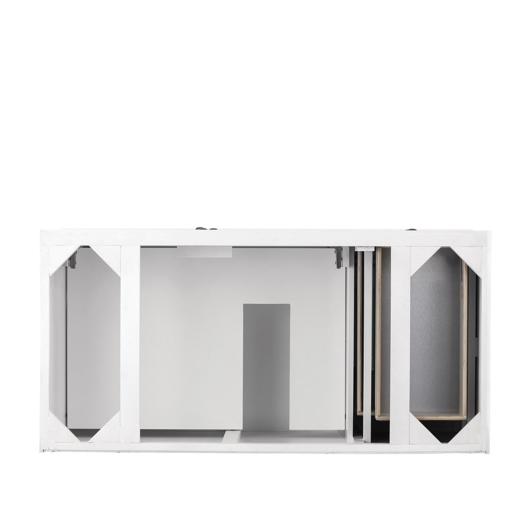 James Martin Vanities Savannah 48" Bright White Single Vanity - 238-104-V48-BW-3AF